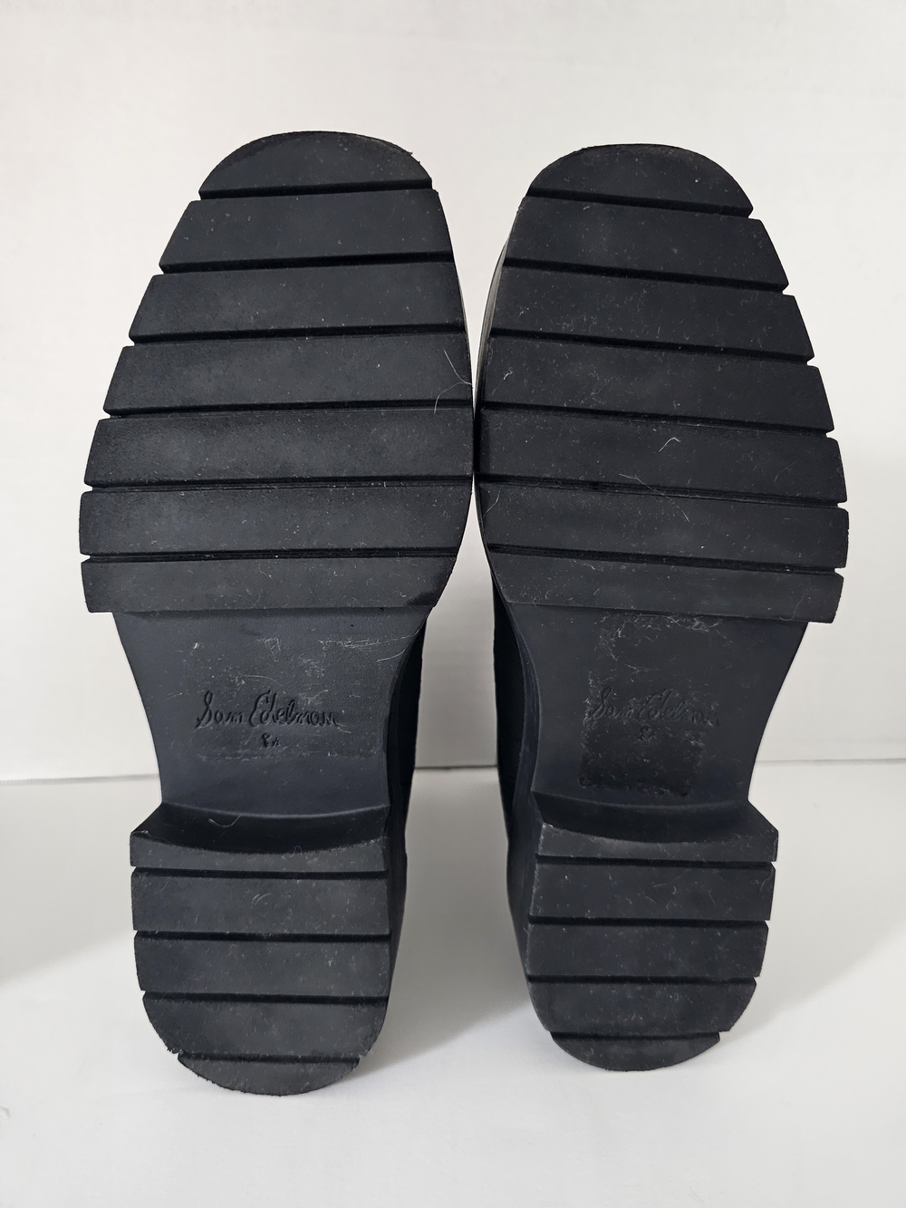 Sam Edelman Black Leather Platform Chelsea Booties - Picture 7 of 7